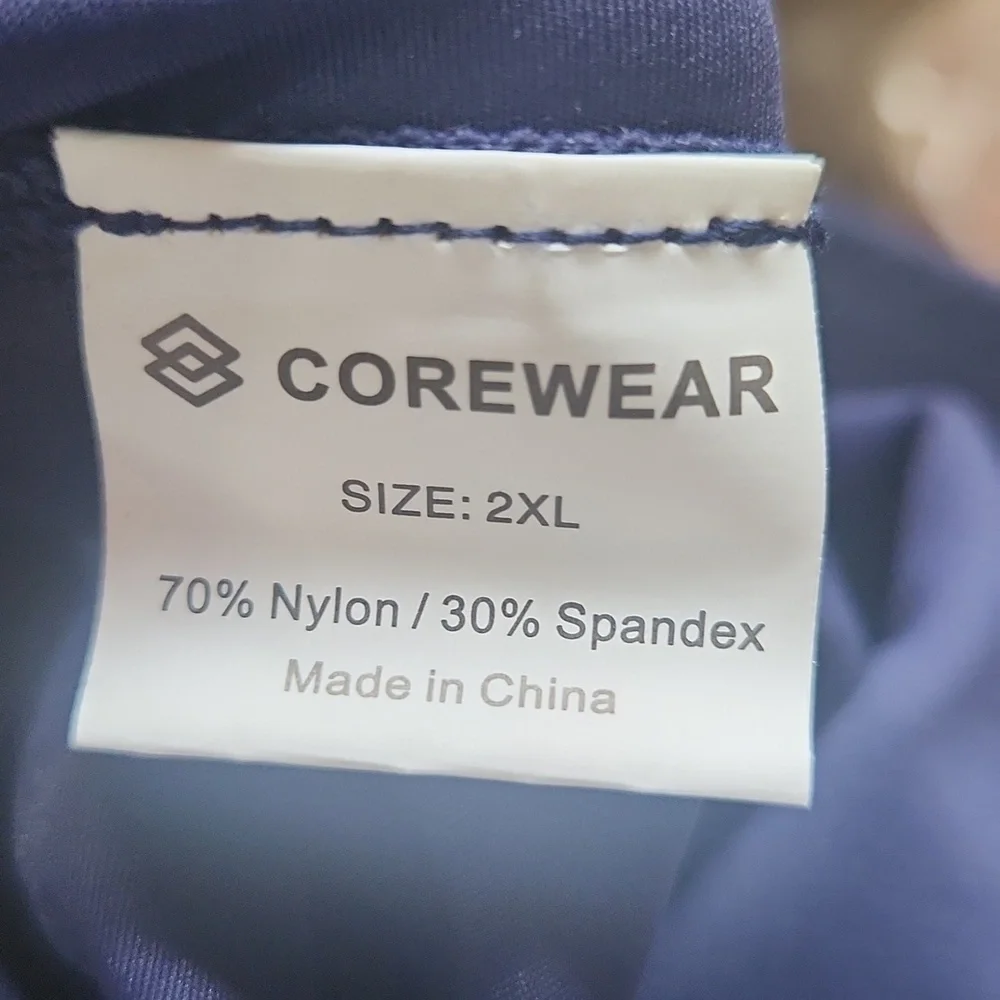 Corewear Men's Compression 2XL Blue EUC
